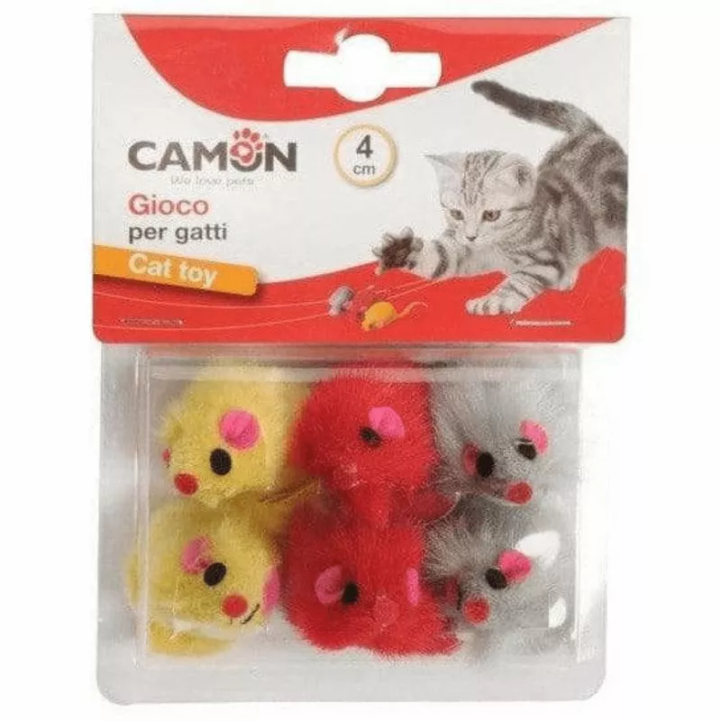 Mini Coloured Mice (6Pc)