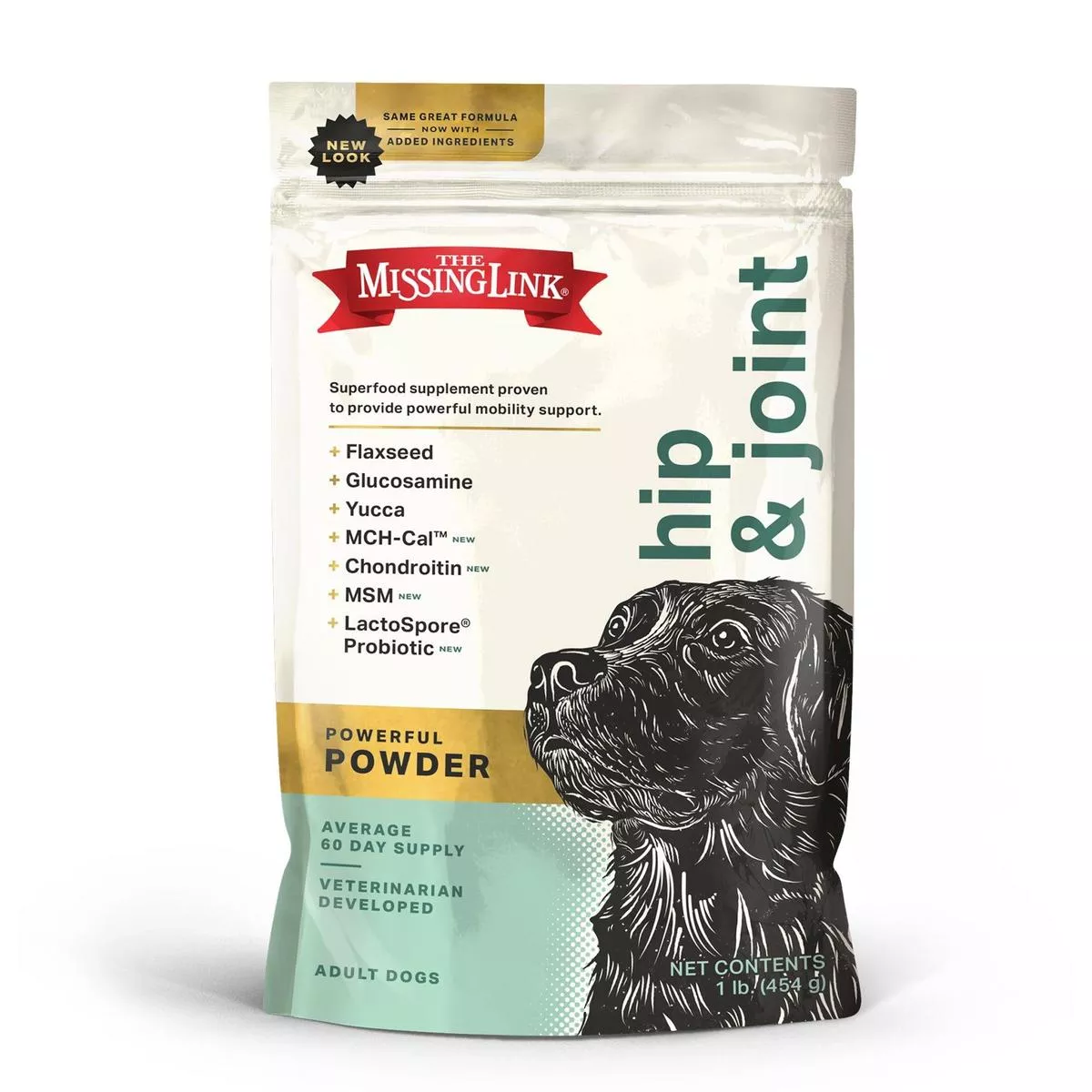 The Missing Link Hip & Joint Supplement Powder Dog Supplement (CA)