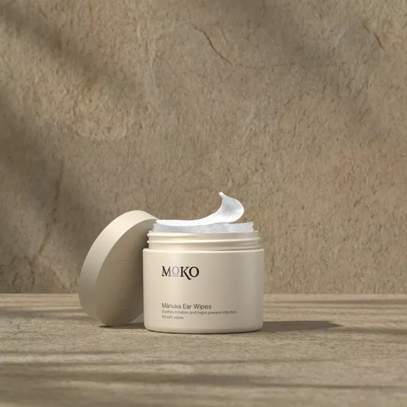 Moko Manuka Honey Ear Wipes