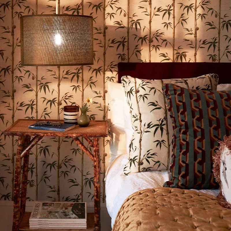 Money Tree in Bamboo - Wallpaper