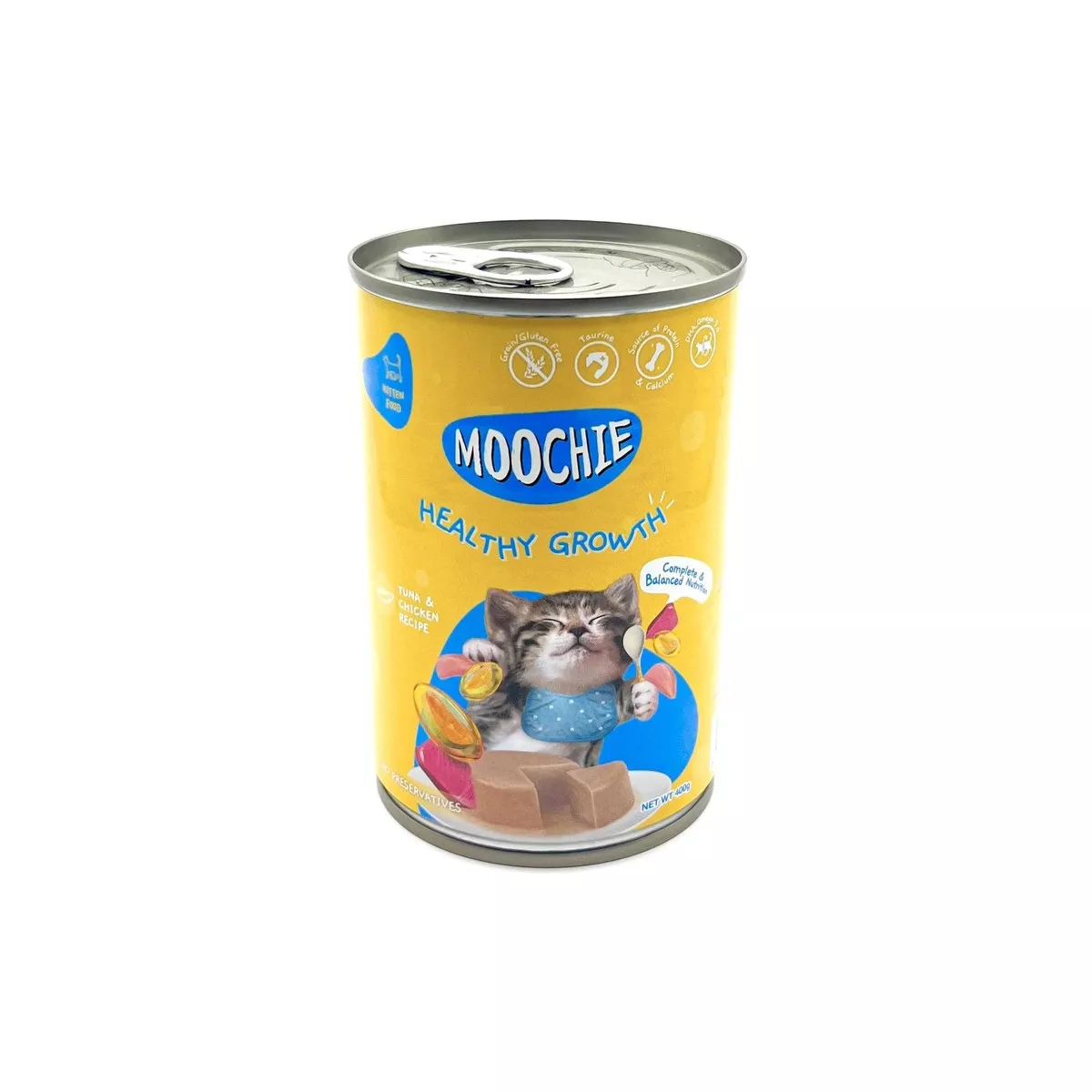MOOCHIE KITTEN MOUSSE TUNA & CHICKEN RECIPE 400g