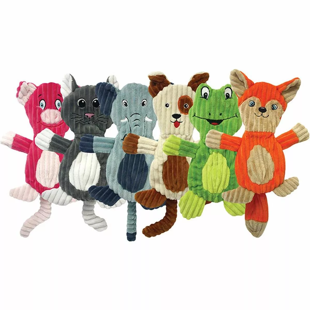 Multipet Flapjacks Dog Toy, Character Varies