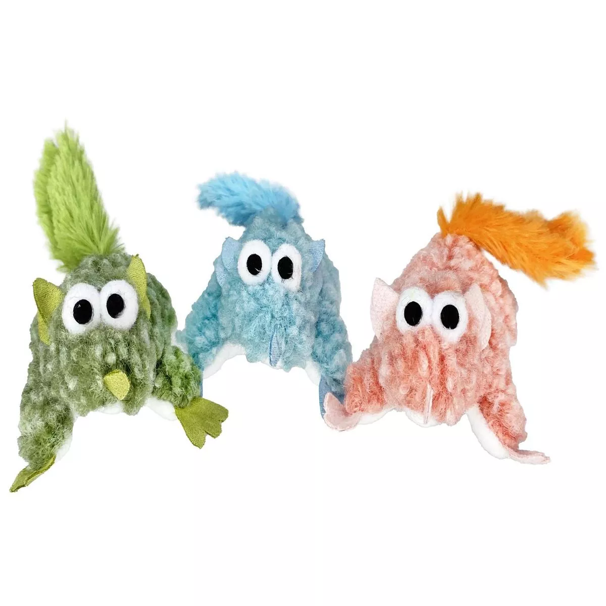 Multipet Pet Envy Squirrel Catnip Cat Toy, Assorted