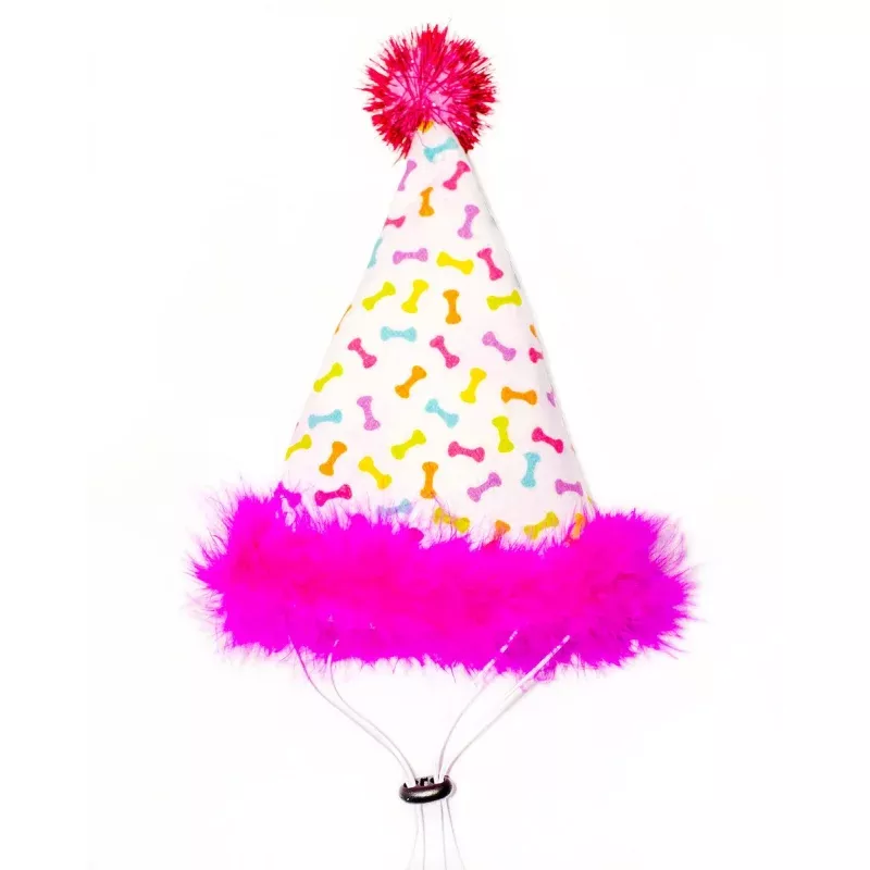 Multipet Pet Party Hat PINK