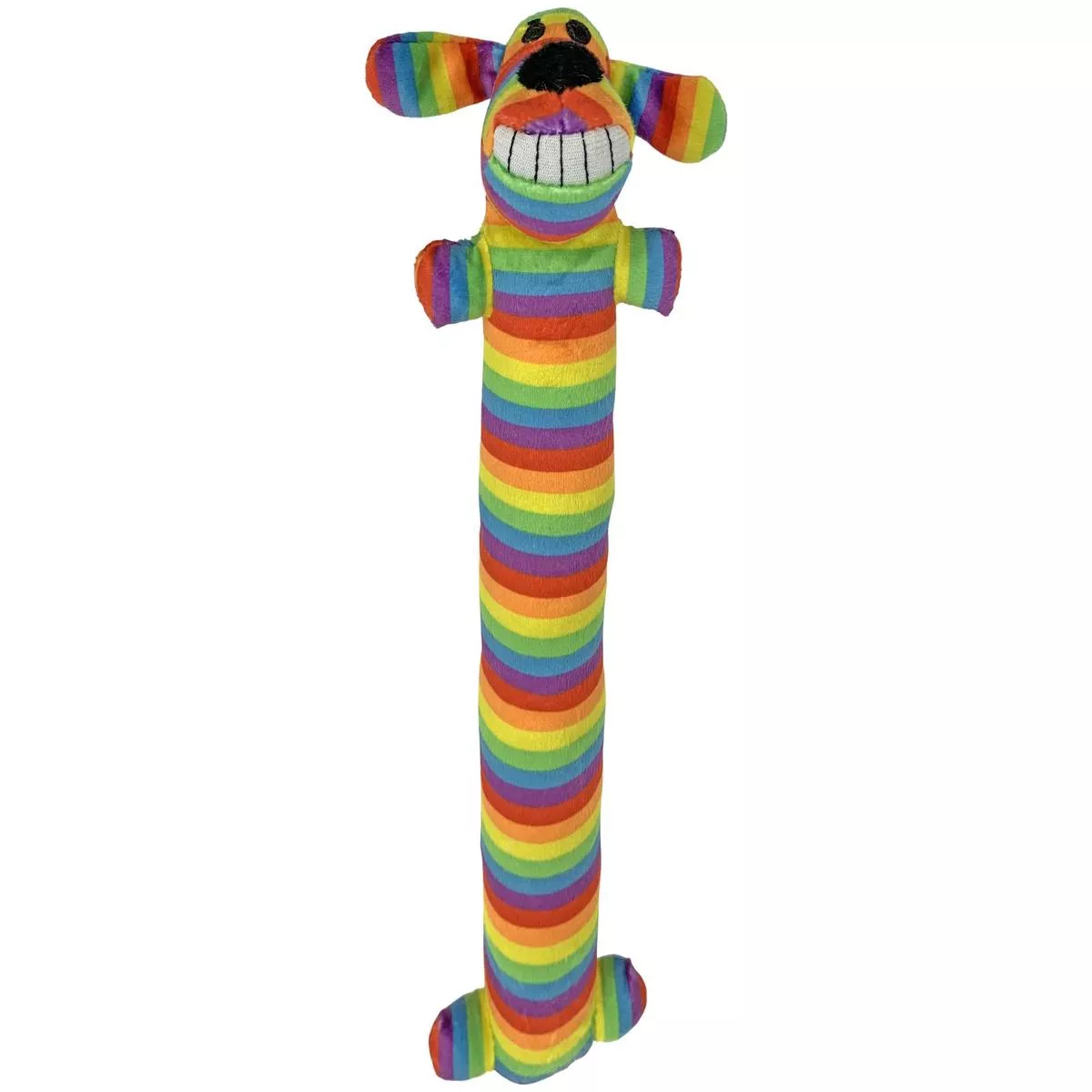 Multipet Rainbow Loofa Dog Toy