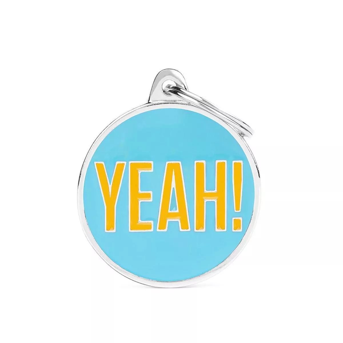 MyFamily Charms Yeah! Pet ID Tag, Medium
