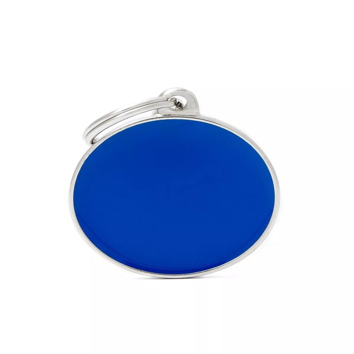 MyFamily Circle Pet ID Tag, Blue