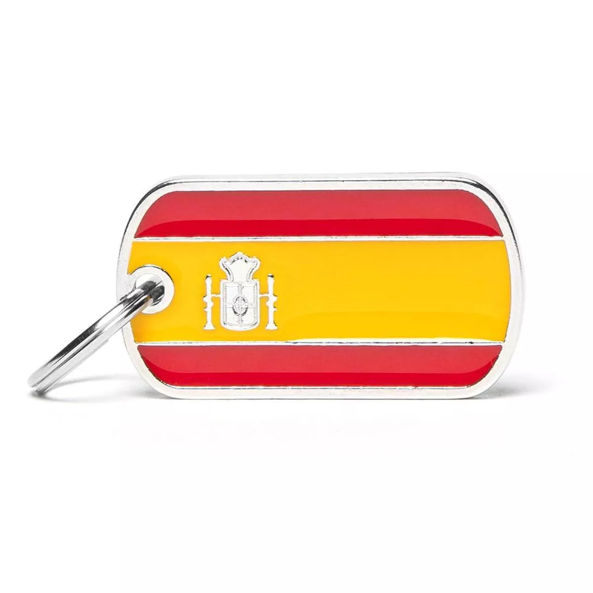 MyFamily Flags Spanish Pet ID Tag, Medium