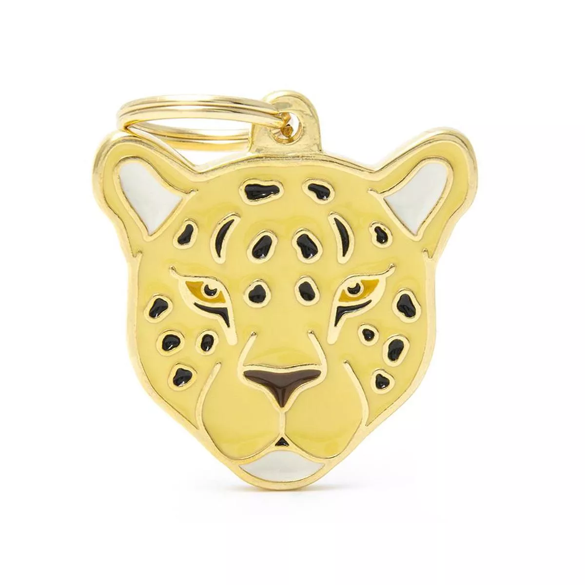 MyFamily Wild Leopard Pet ID Tag, Medium