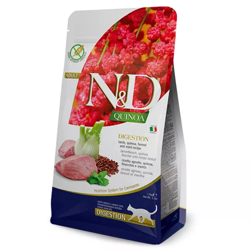 *N&D Digestion Quinoa Functional Feline Lamb