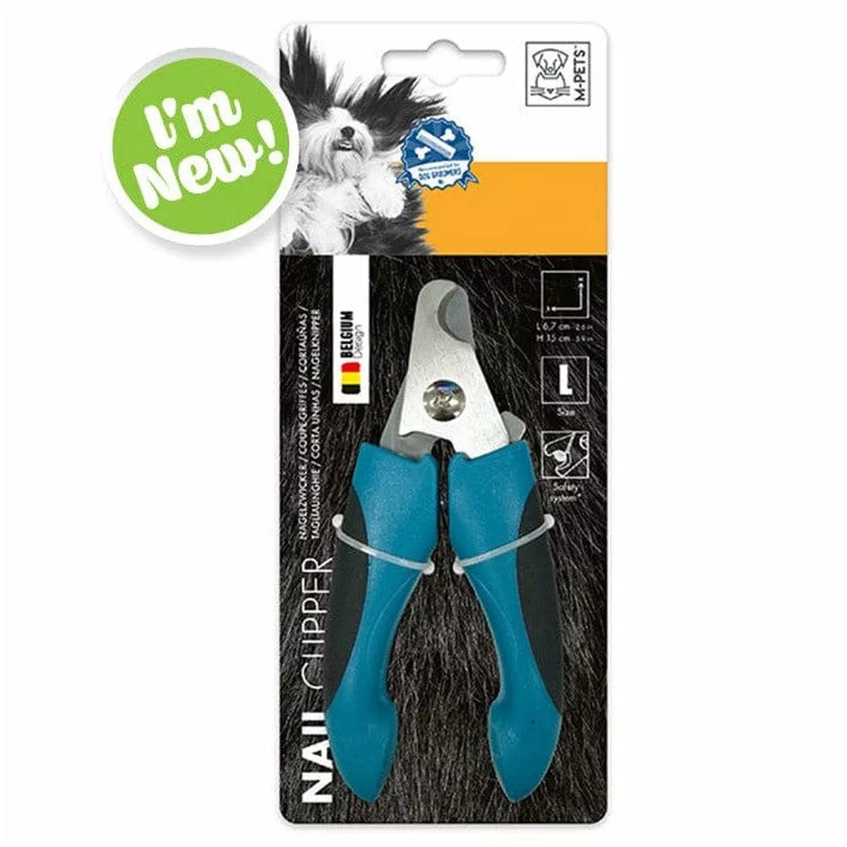 NAIL CLIPPER – L BLACK & BLUE