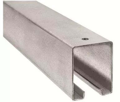 National Hardware Galvanized Steel Barn Door Rail – 12 Ft