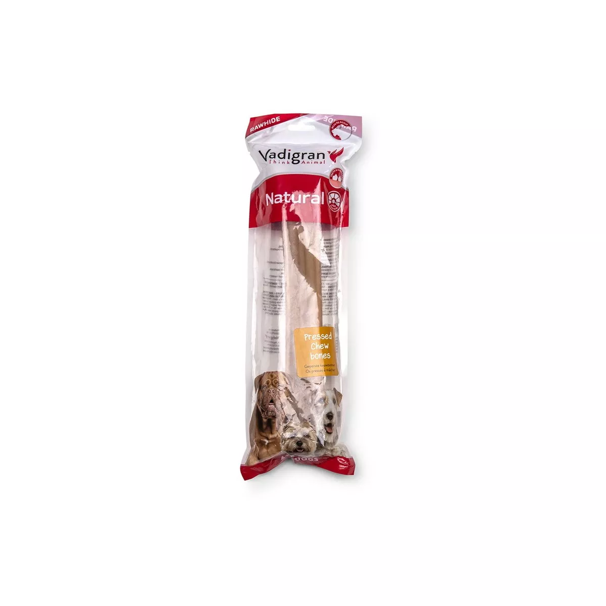 NATURAL PRESSED CHEWING BONE 450GR