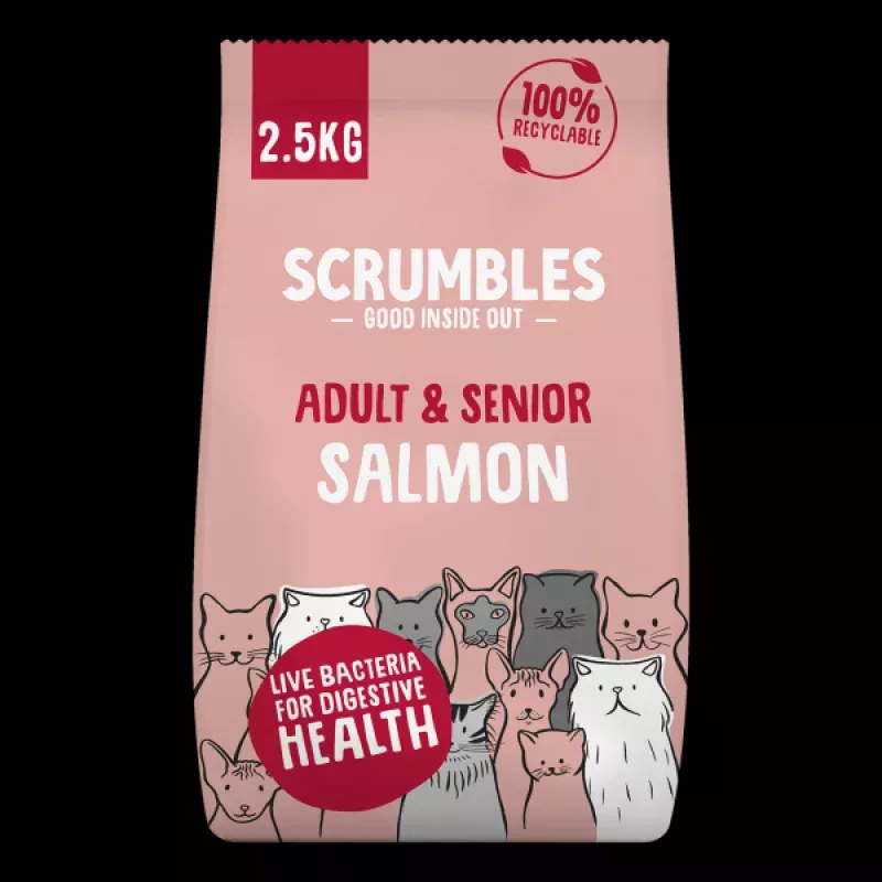 Natural Salmon Dry Cat Food
