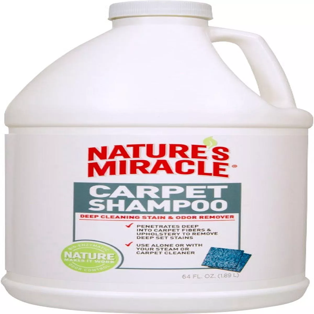 Nature’S Miracle Carpet Shampoo – 64 OZ