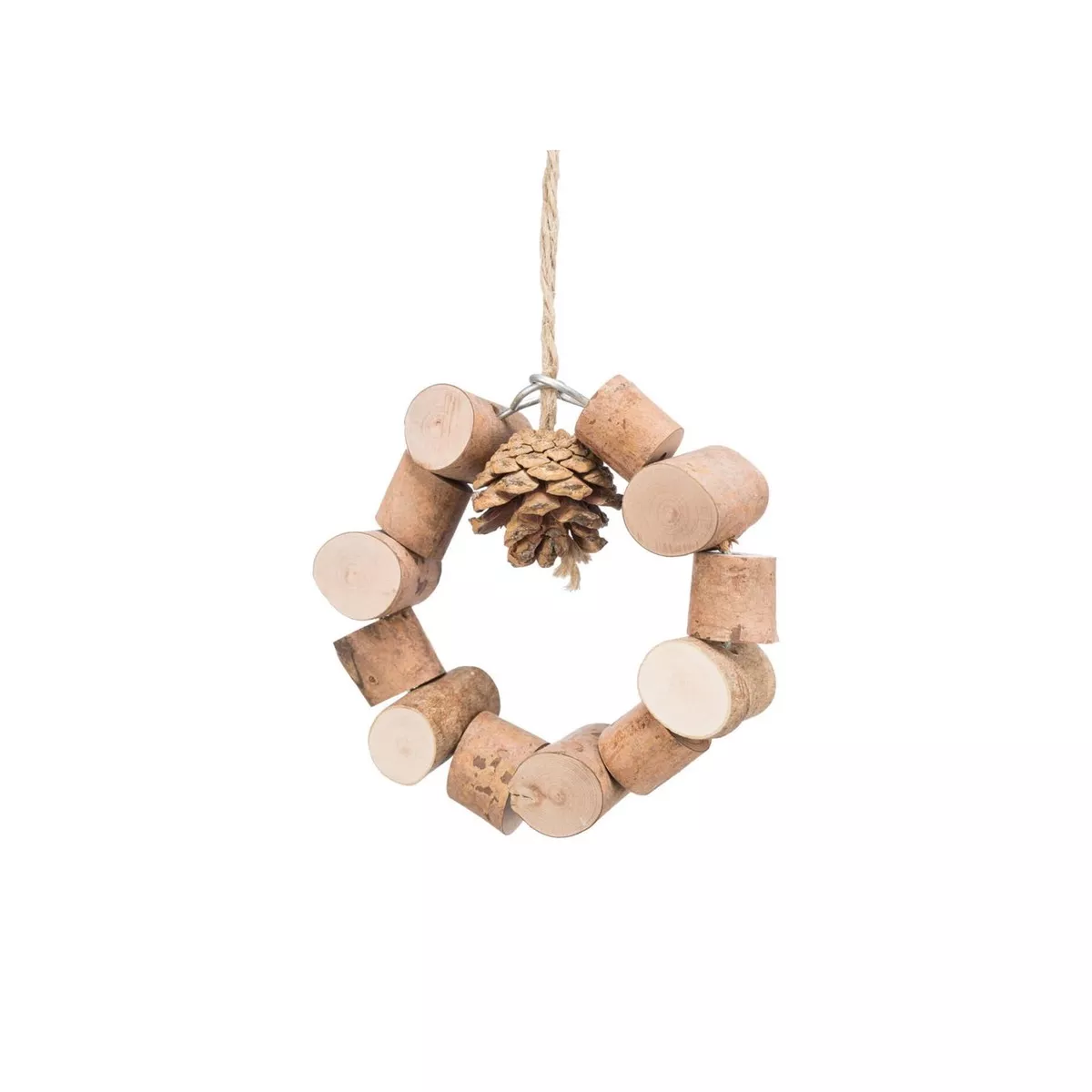 NIBBLE SWING PINE WOOD 11CM
