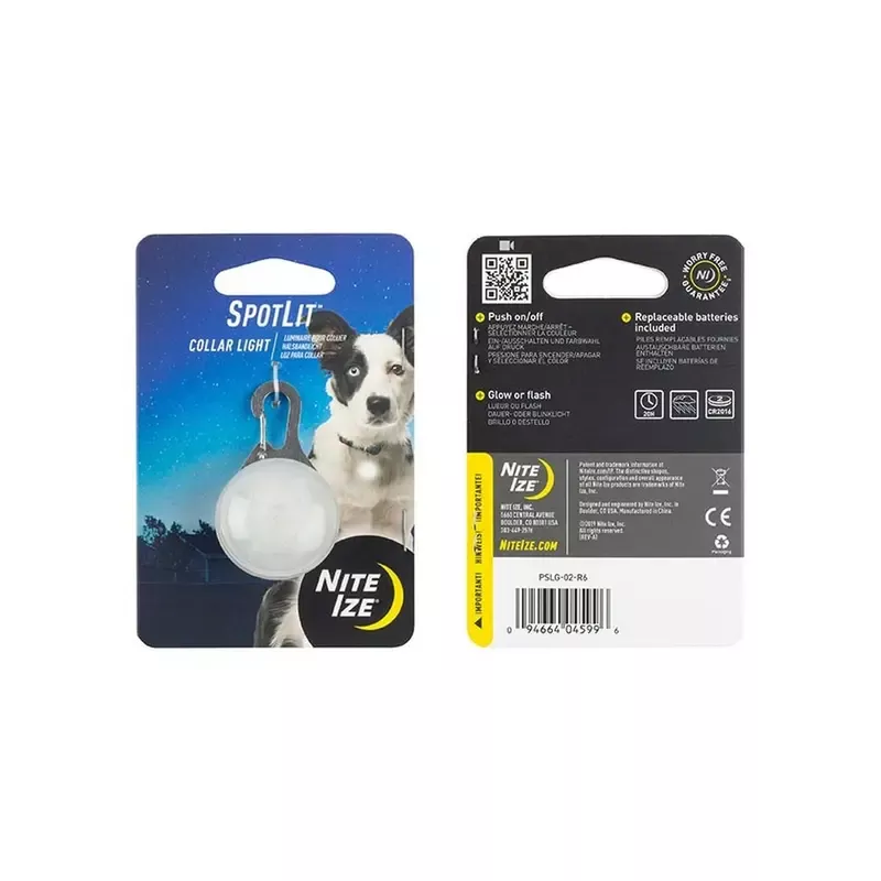 Nite Ize SpotLit Collar Light White