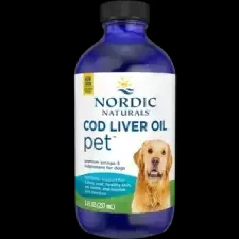 Nordic Naturals Pet Cod Liver Oil Liquid Plain