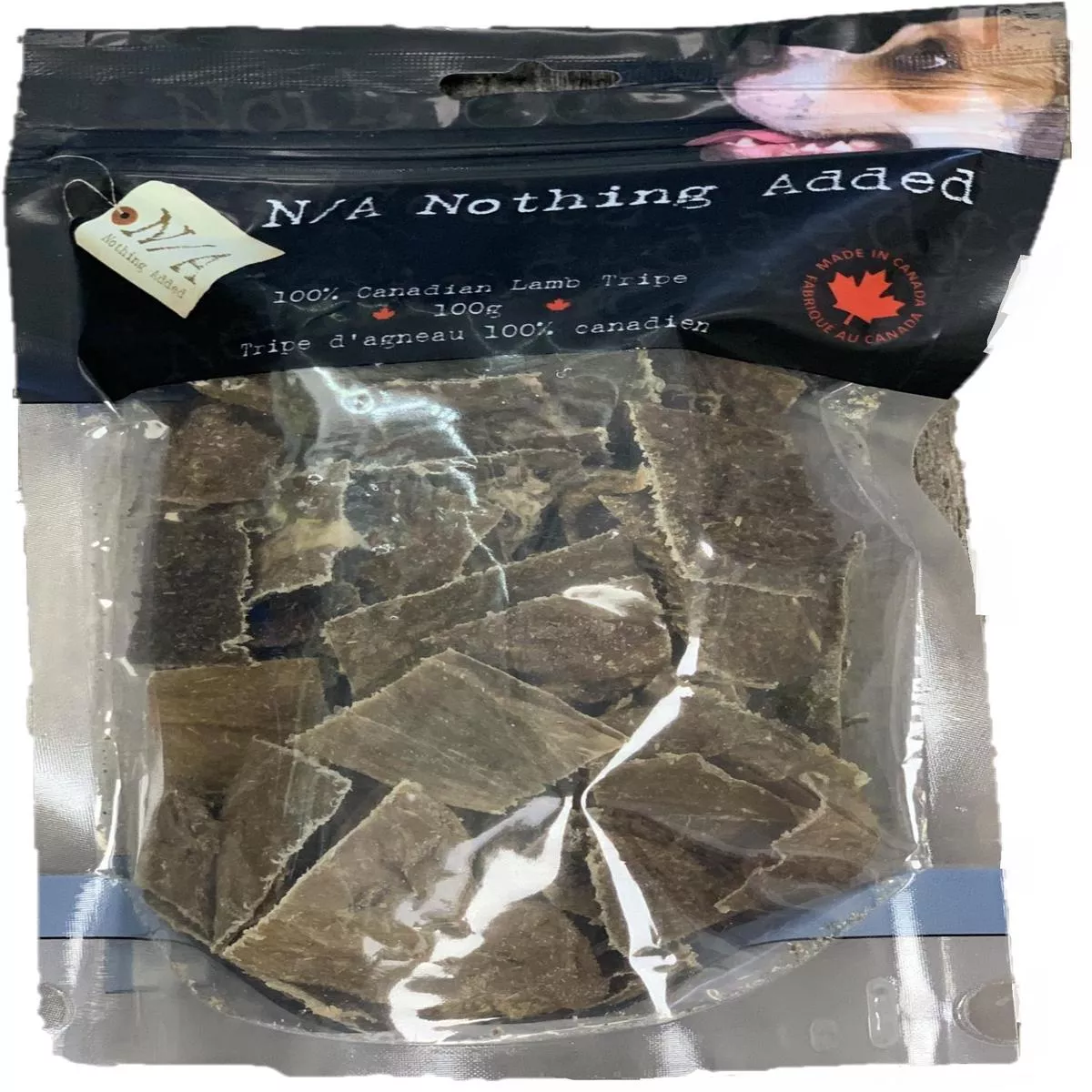 Nothing Added Lamb Tripe Dog Treats