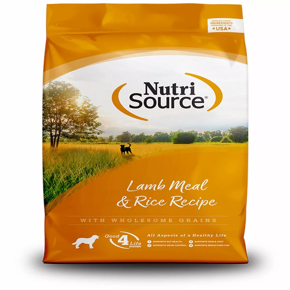 NutriSource Dog Lamb & Rice – 12#