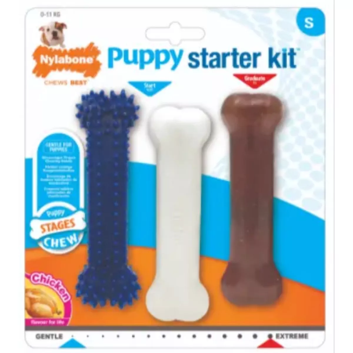 NYLABONE PUPPY STARTER KIT SMALL