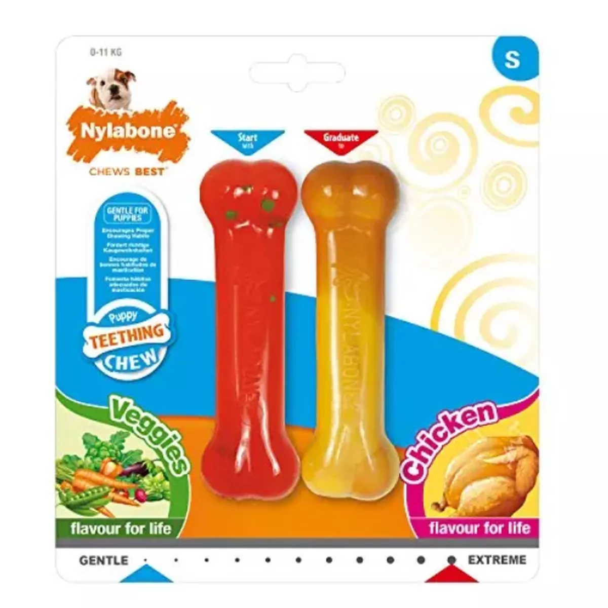 NYLABONE PUPPY TWIN PACK