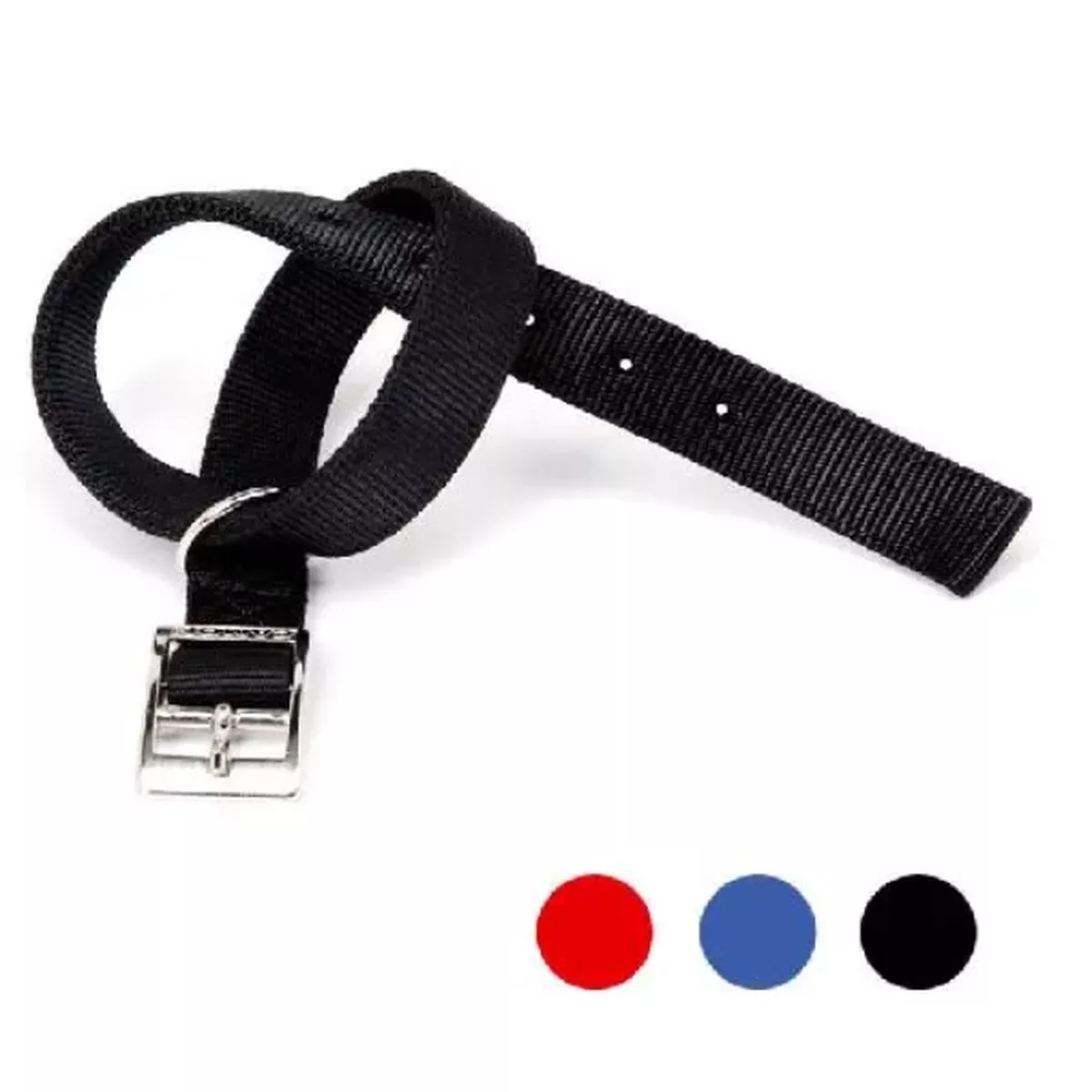 NYLON COLLAR 25X650 BLUE
