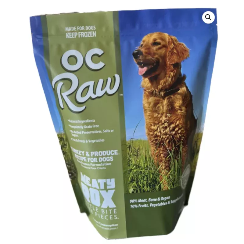 OC Raw Turkey & Produce