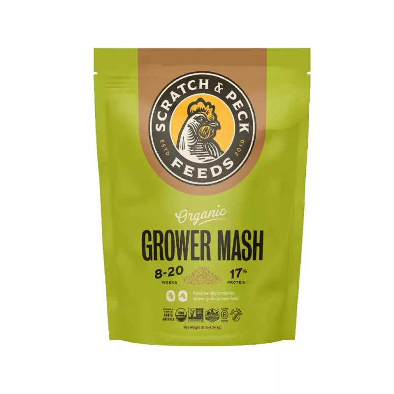 Organic Grower Mash 10lbs