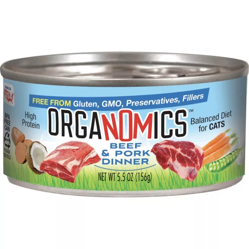 Organomics Beef and Pork Dinner for Cats
