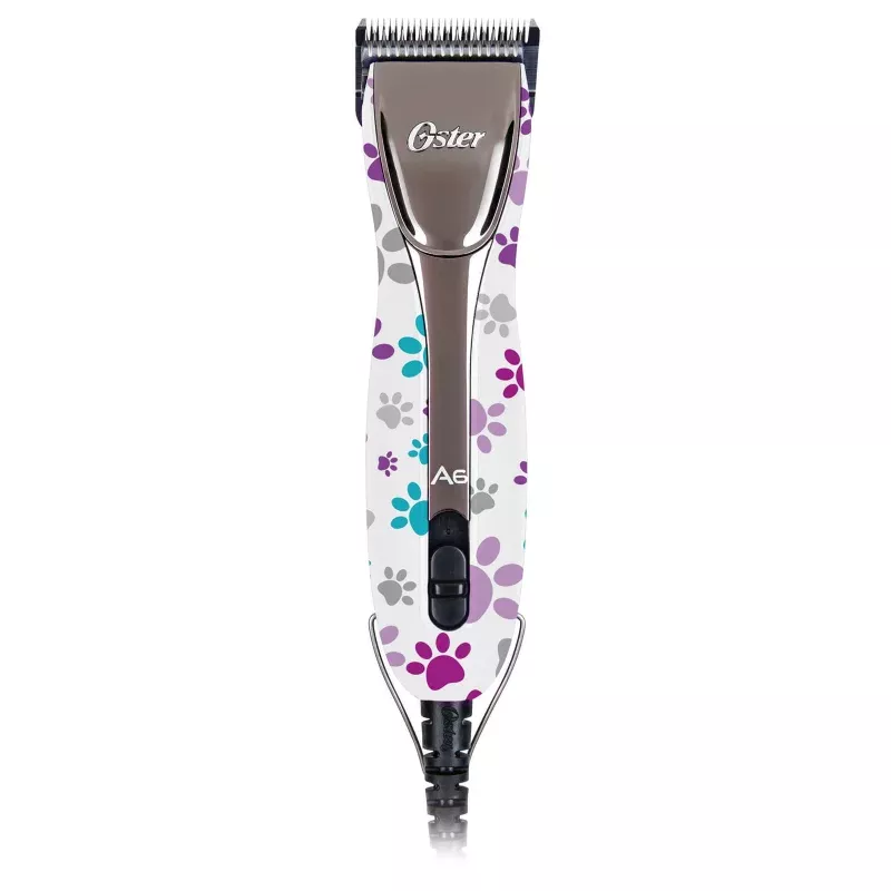 Oster Clipper Pro A6 3-Speed Slim, Paw Prints