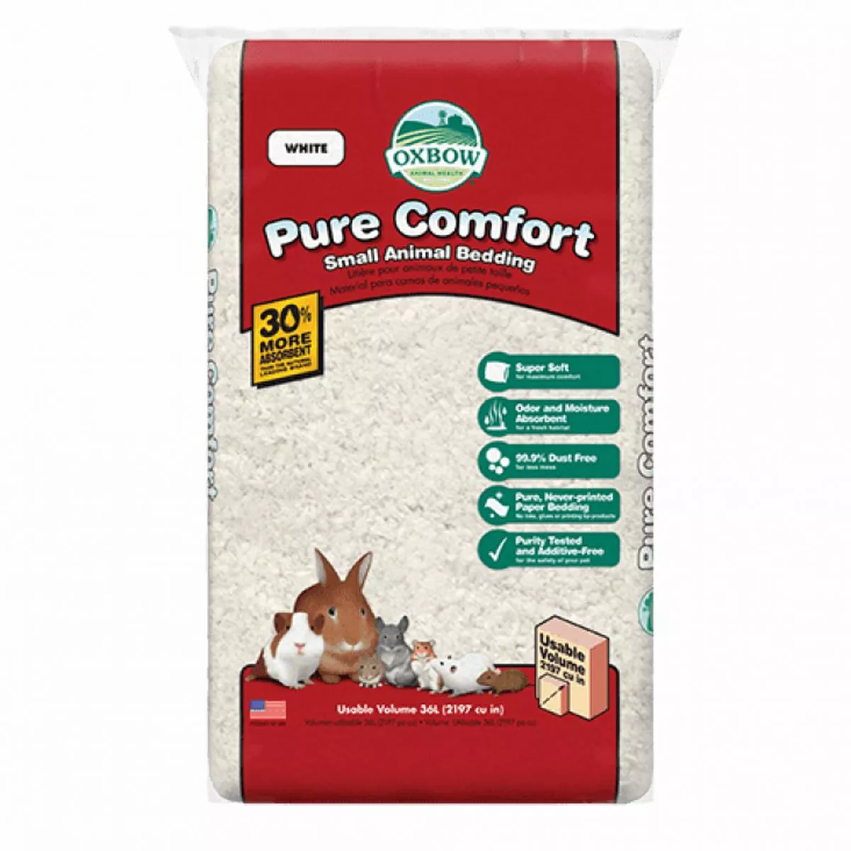 Oxbow Pure Comfort Bedding – 8 L | White