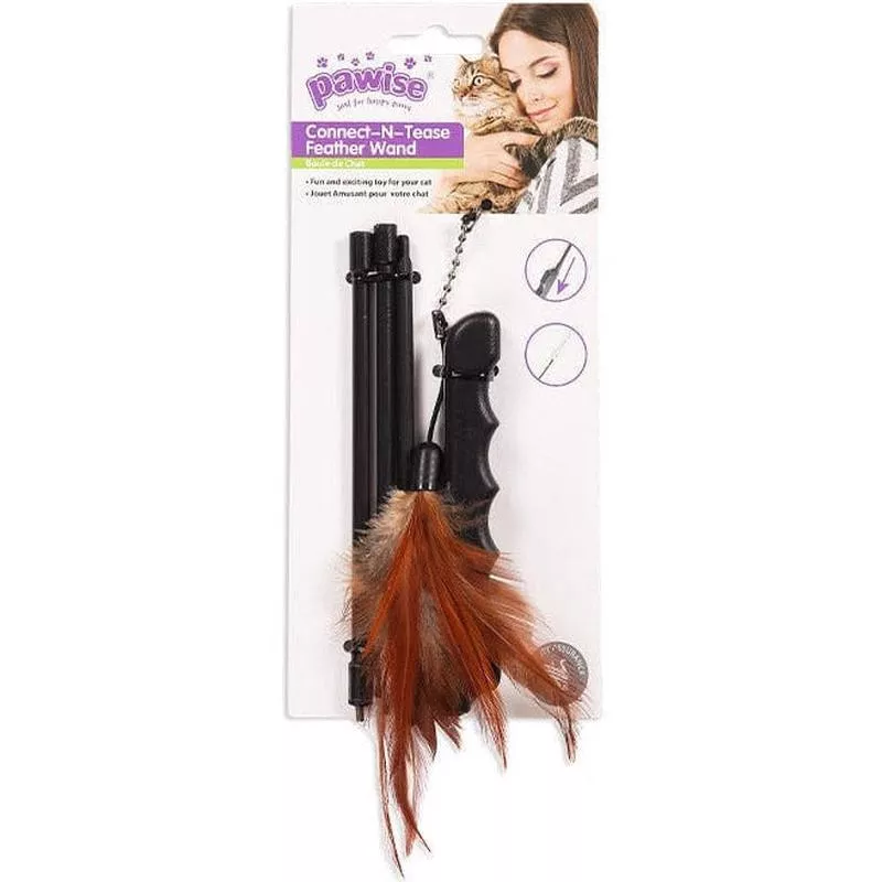 PAWISEConnect-N-TeaseFeather Wand
