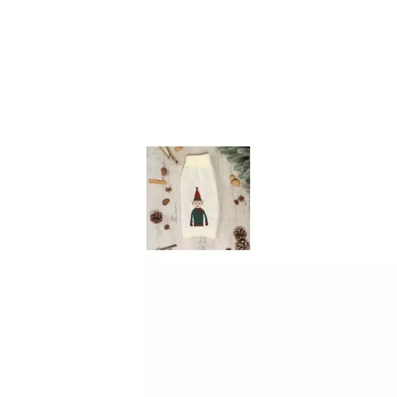 Pet Brands Knitted Elf Jumper Medium/large 45.5cm