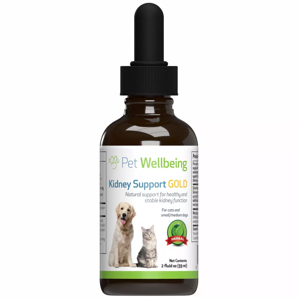 Pet Wellbeing Kidney Support Gold