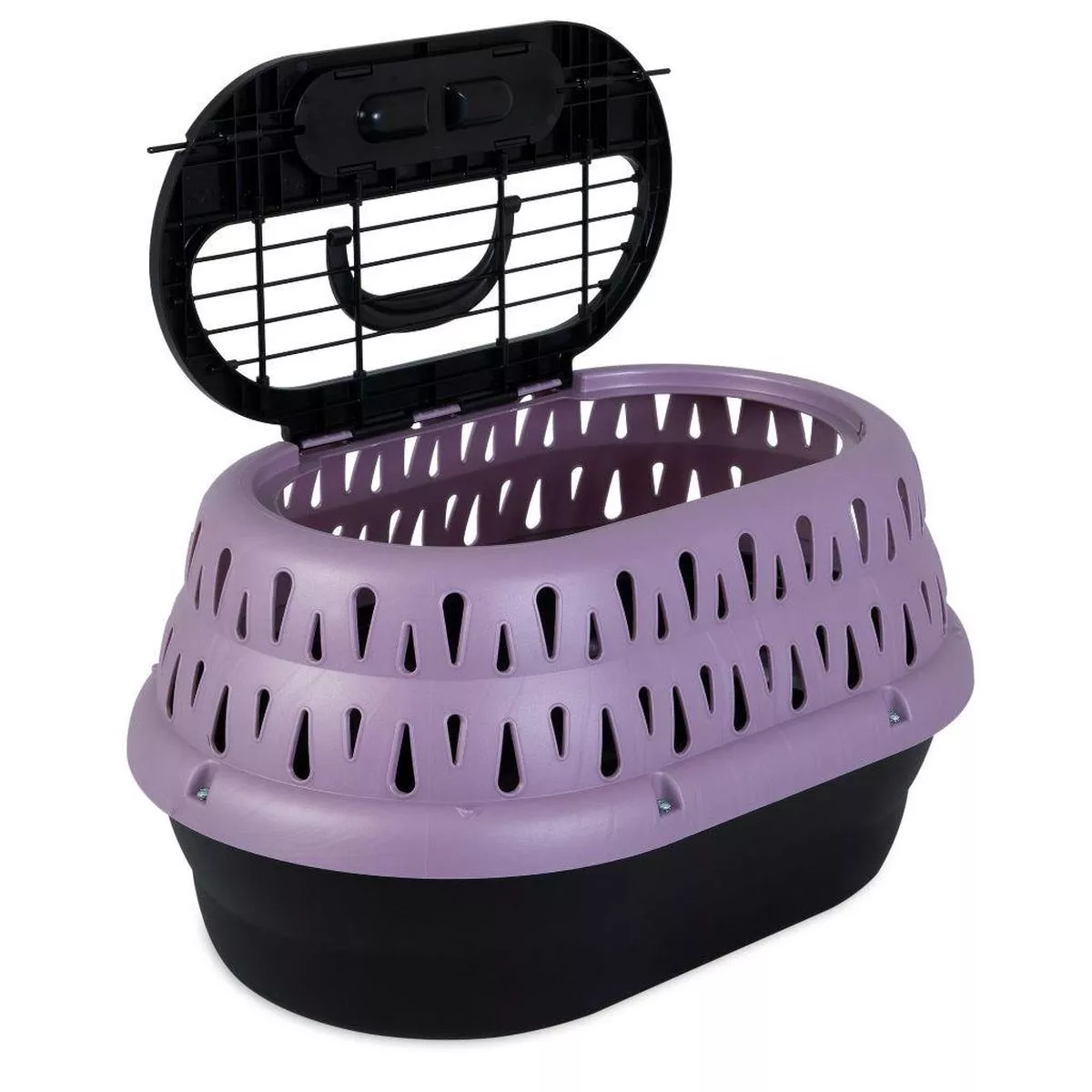 Petmate Top Load Cat Kennel, Grape