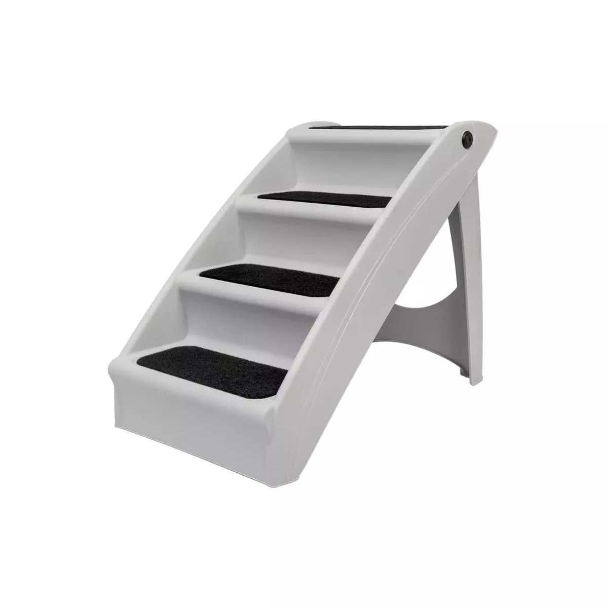 PetSafe CozyUp Folding Pet Steps, Grey