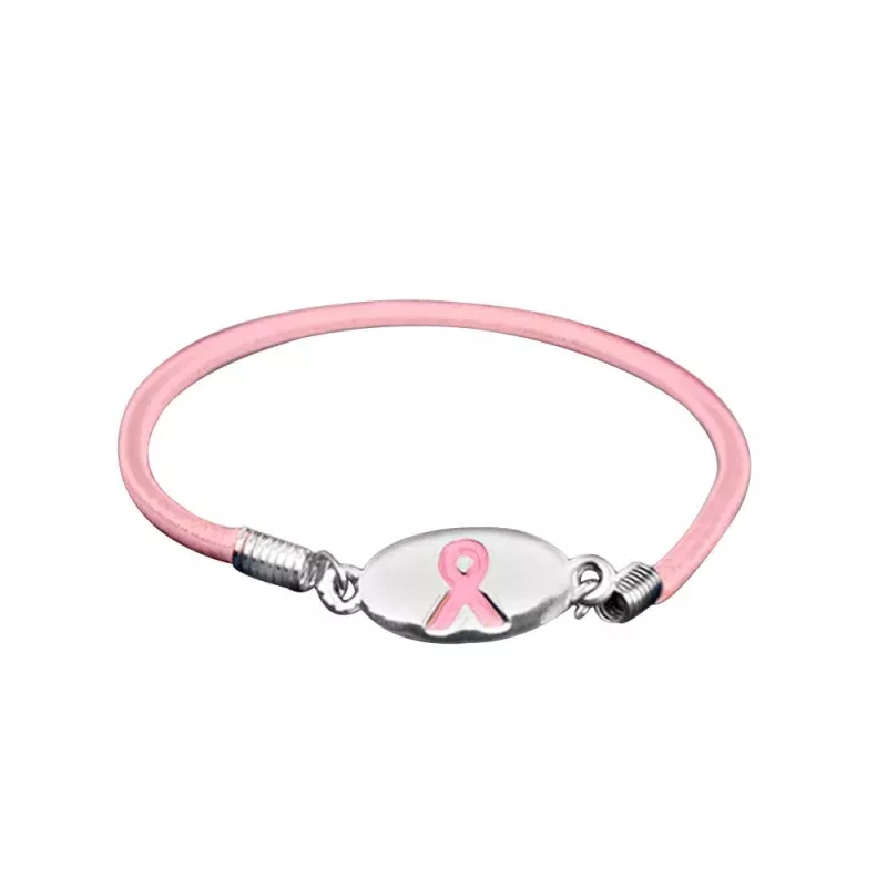 Pink Ribbon Stretch Bracelet