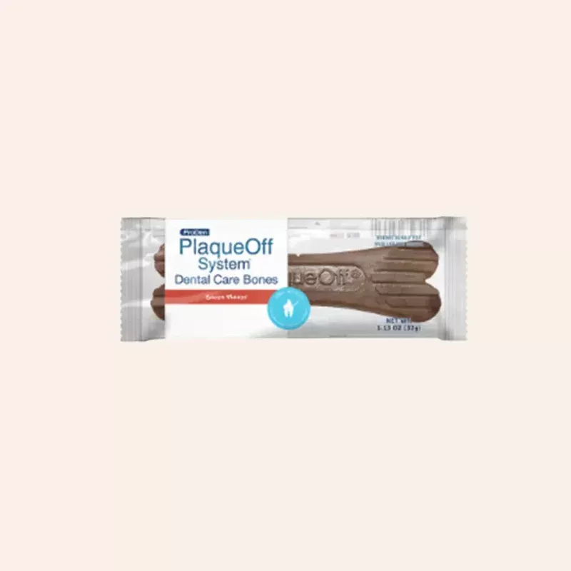 Plaque Off Dental Bone: Bacon - Single Bone