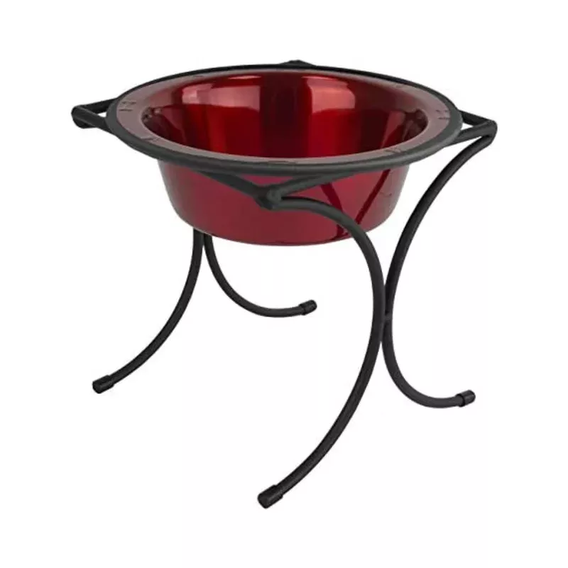 Platinum Pets-Diner,Bistro Single, XS,Candy Apple Red
