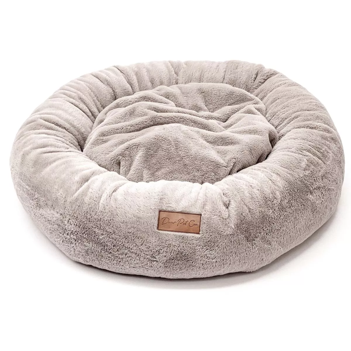 Plush Pet Bed | Stone