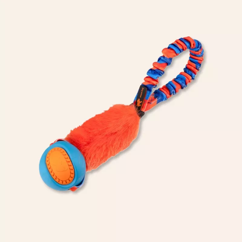 Pocket PowerBall Tug Toy: Orange