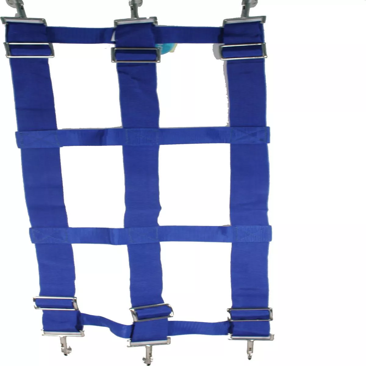 Poly Web Stall Guard – BLUE | 46X18 IN