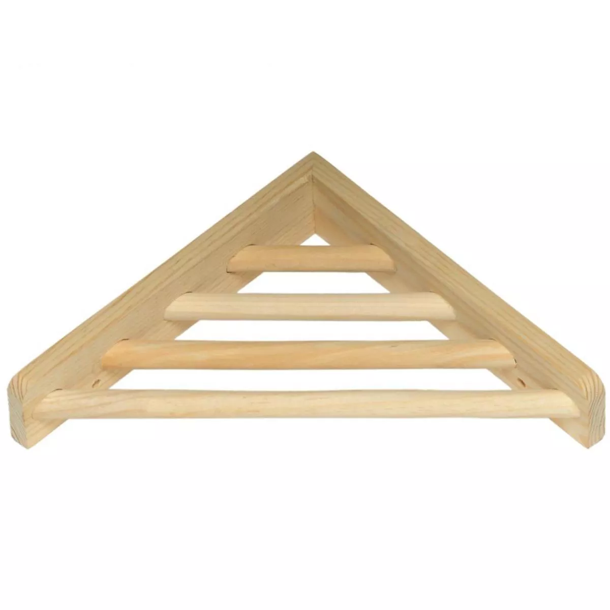Prevue Wood Corner Shelf – DS