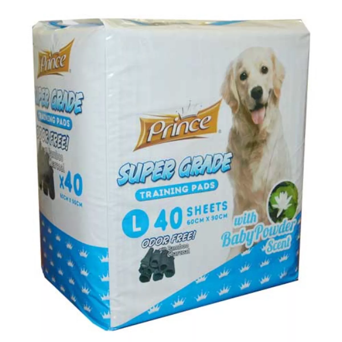 PRINCE TRAINING PADS BABY POWDER