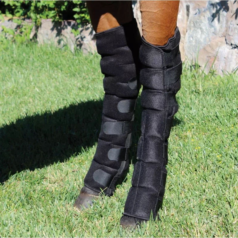 Professional's Choice Full Leg Ice Boot, Black Black