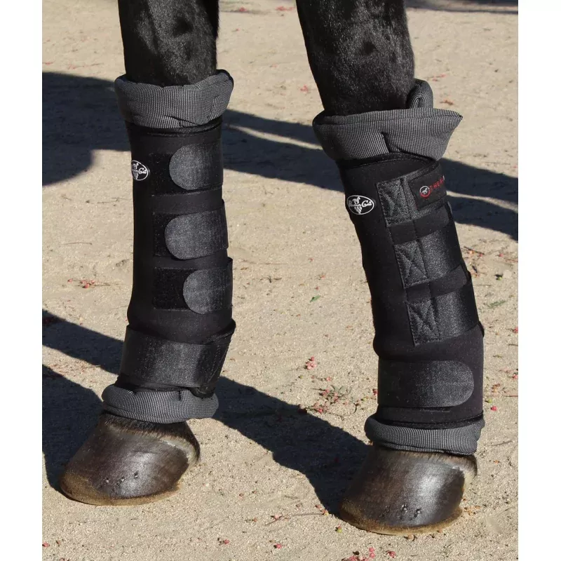 Professional's Choice Theramic Therapy Horse Combo Boots Black