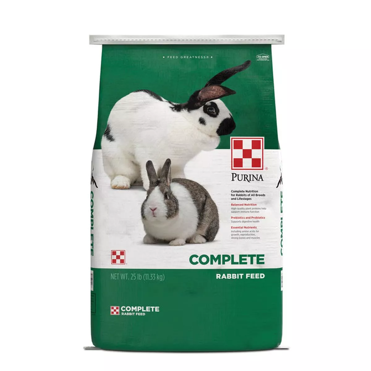 Purina Complete Rabbit Feed – 25 Lb