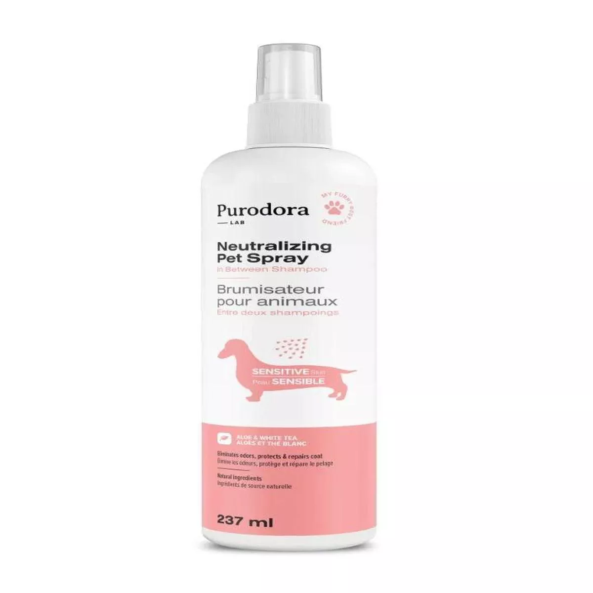 Purodora Lab Neutralizing Pet Spray for Sensitive Skin