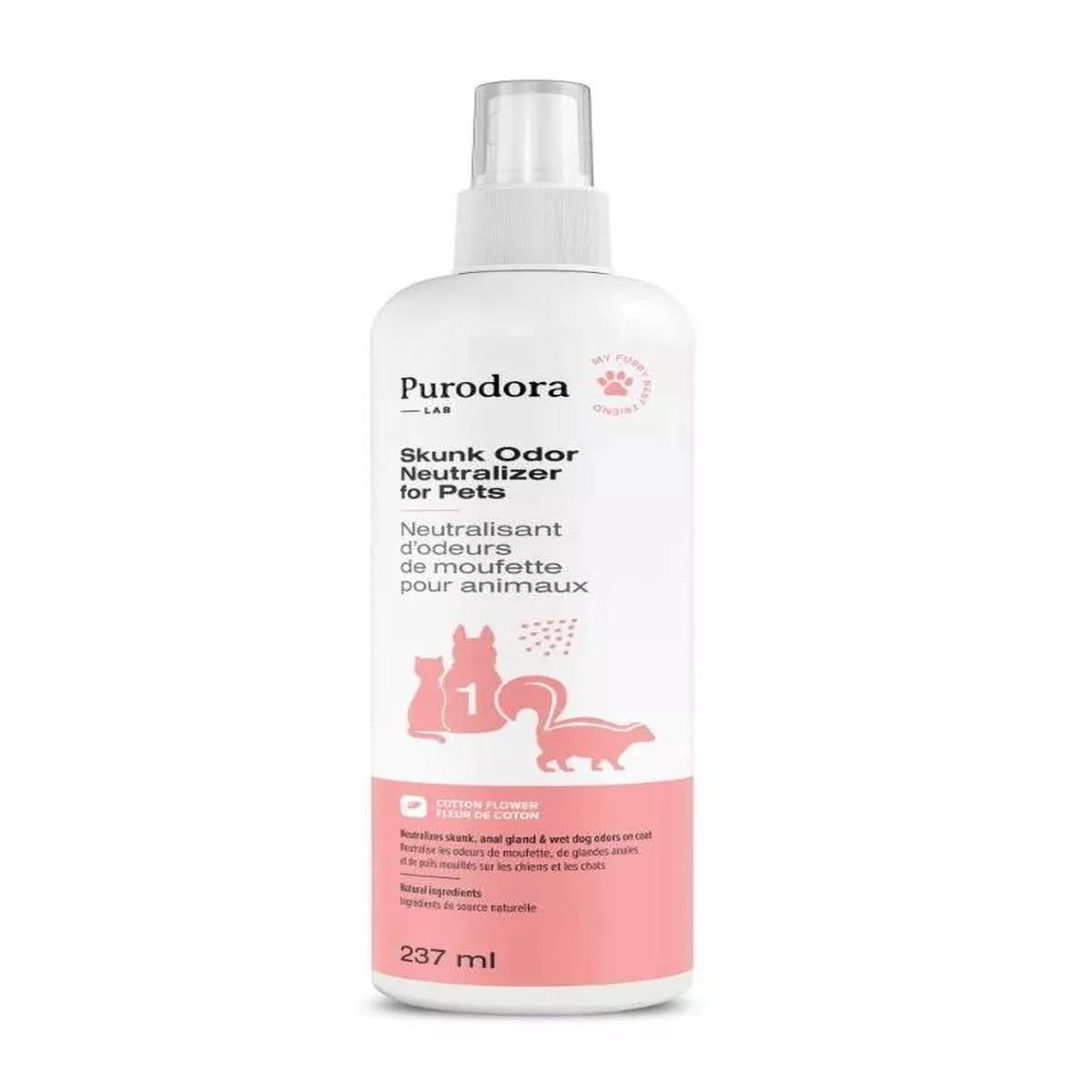 Purodora Lab Skunk Odor Neutralizer for Pets